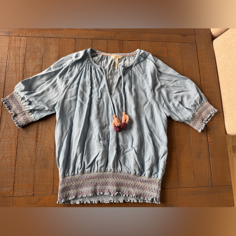 Matilda Jane Soft Blue Blouse